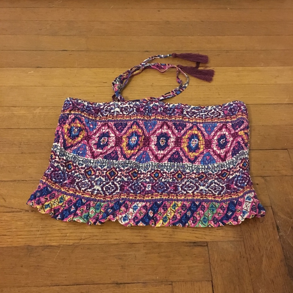 Stretchy Boho Patterned Bandeau